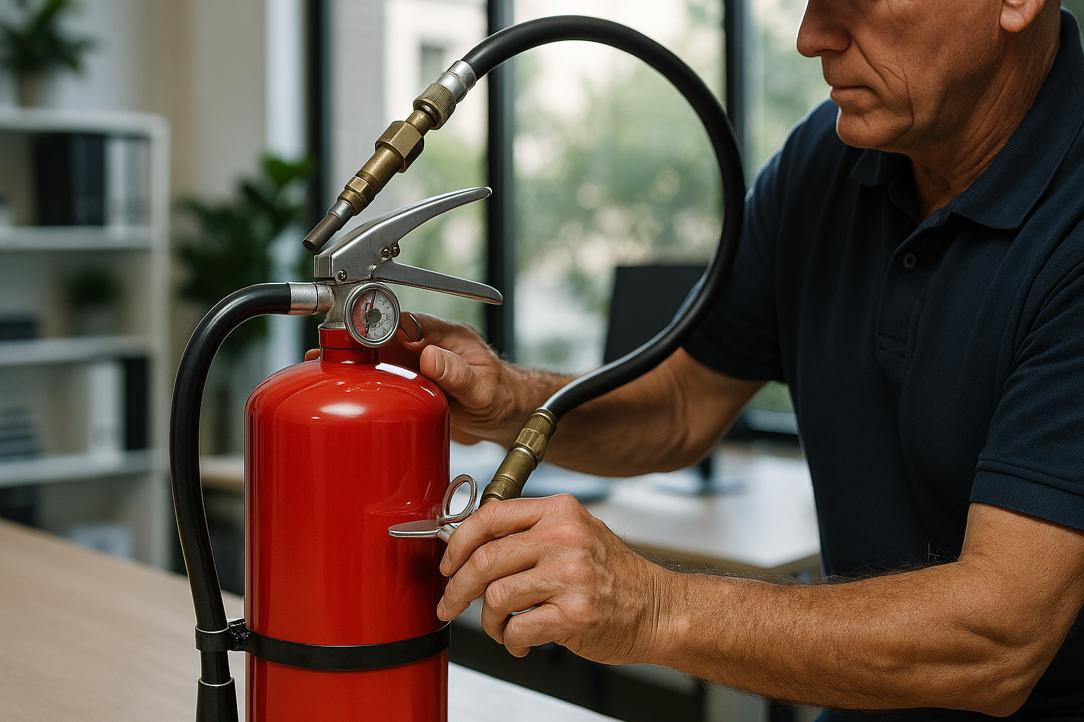 Maintaining Safety: Recharging Fire Extinguishers for Garden City's Businesses