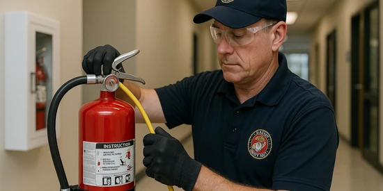 Recharging Fire Extinguishers: Safeguarding East Meadow Businesses