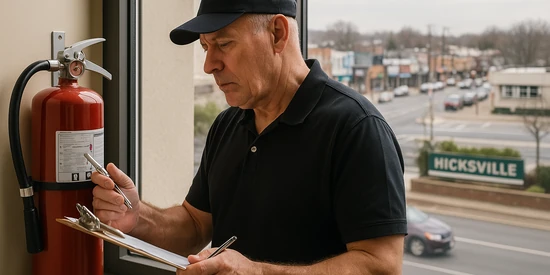 Safeguarding Hicksville: Expert Fire Extinguisher Inspections Unveiled