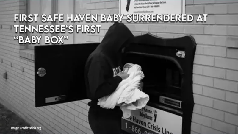 First Safe Haven Baby Surrendered at Tennessee’s First “Baby Box” 