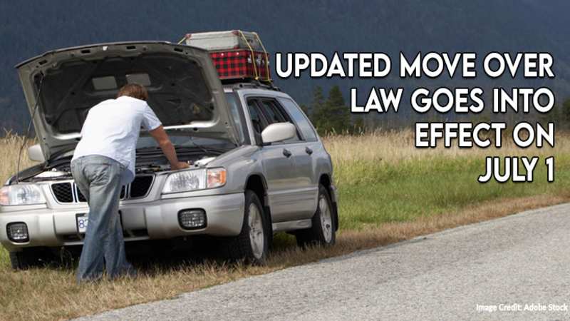 Updated Move Over Law Goes Into Effect July 1st 