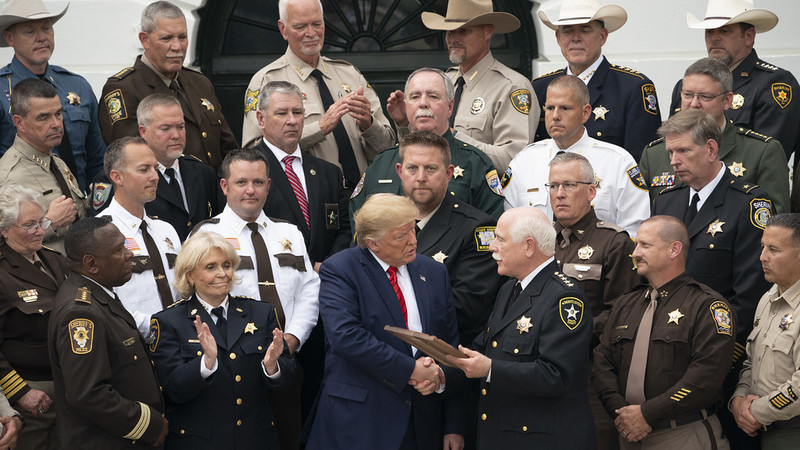 'Support your local sheriff' by Vincent