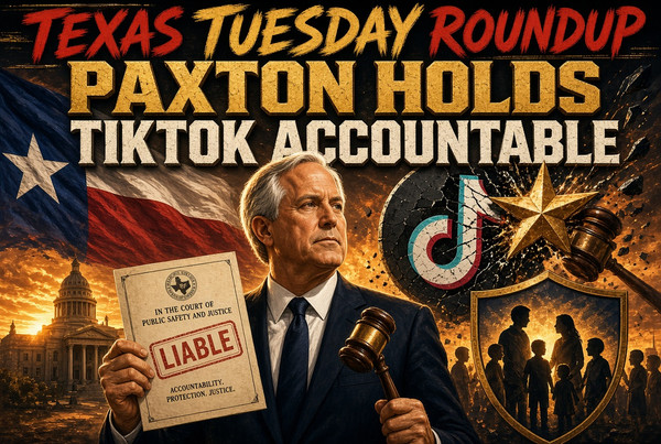 Paxton Secures Ruling Holding TikTok Accountable for Child Safety 