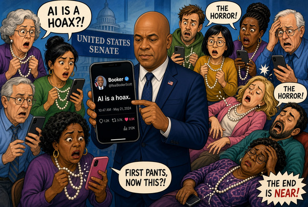 'AI Should Never Be Political' by Booker