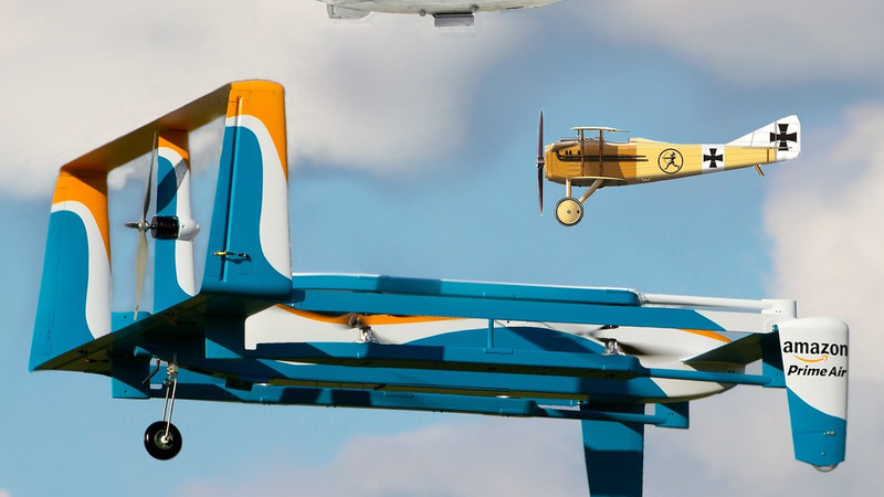 Amazon drones draw noise complaints 
