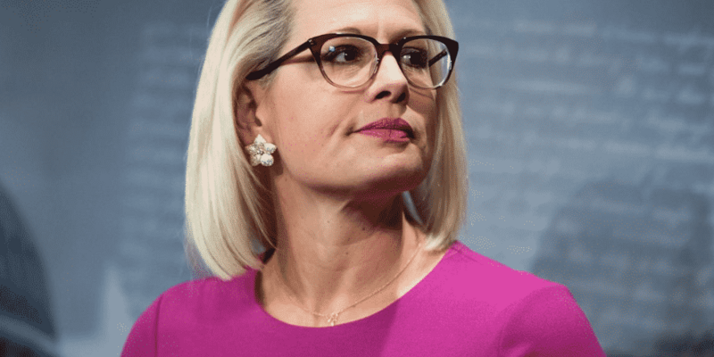 Kyrsten Sinema's Bombshell Weakens Democrat's Hold Over Senate