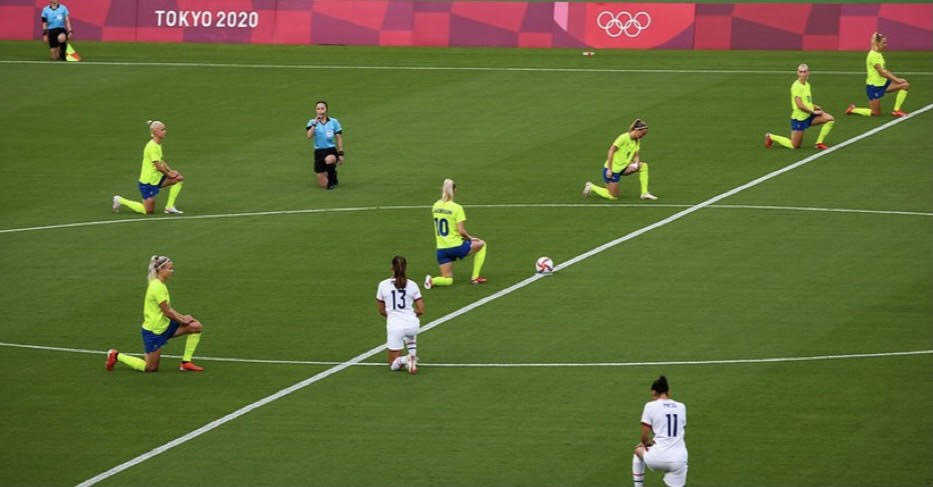 U.S Women’s Soccer Team Loses at Olympic Opener After Kneeling for BLM