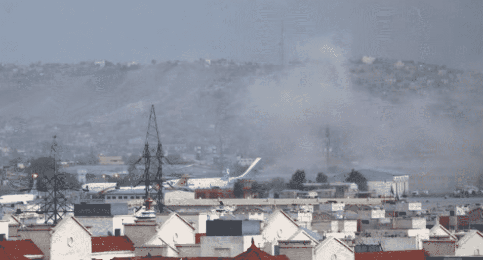 Explosion Rips Through Crowd at Kabul Airport