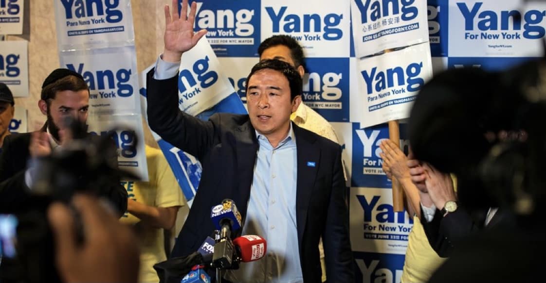 Andrew Yang Breaks Up With the Democratic Party