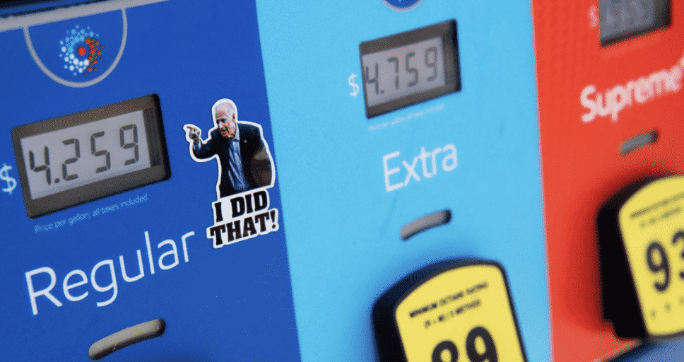 Pennsylvania Man Arrested for Placing Biden ‘I Did That’ Stickers on Gas Pumps