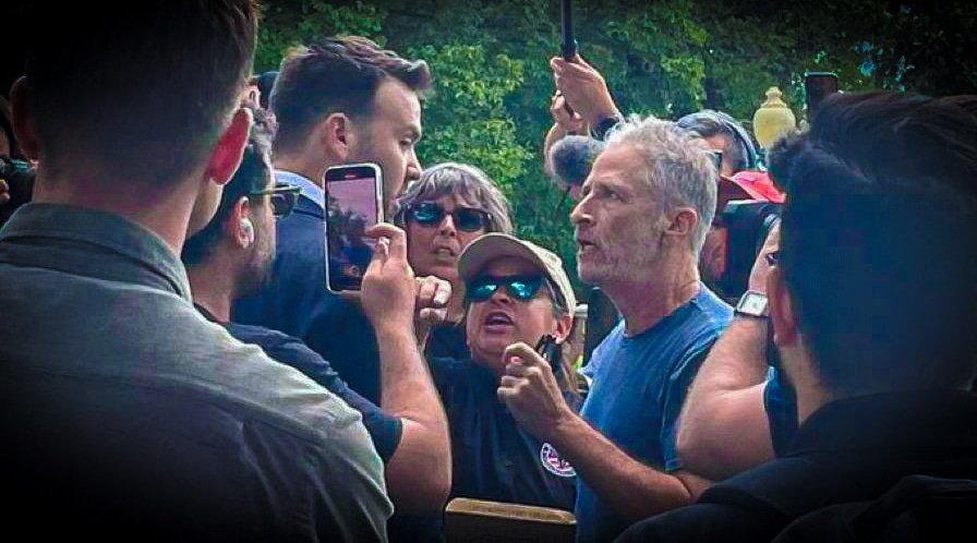 After Confrontation, Jack Posobiec and Jon Stewart ‘Come To An Agreement’ to Help Veterans
