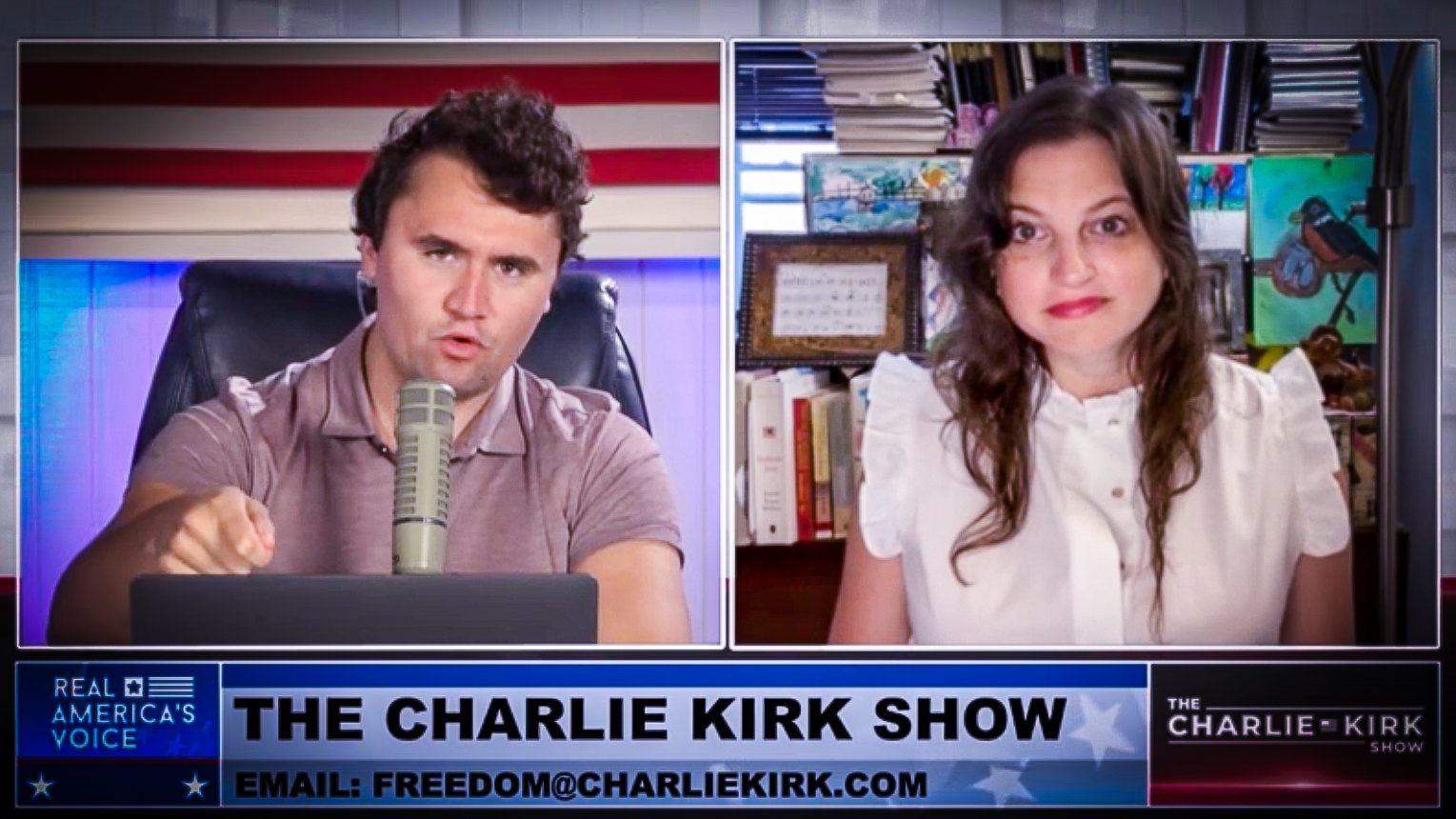 WATCH: Libby Emmons Tells Charlie Kirk About New Guidelines Lowering Age for ‘Irreversible Medical Mutilation’ of Children