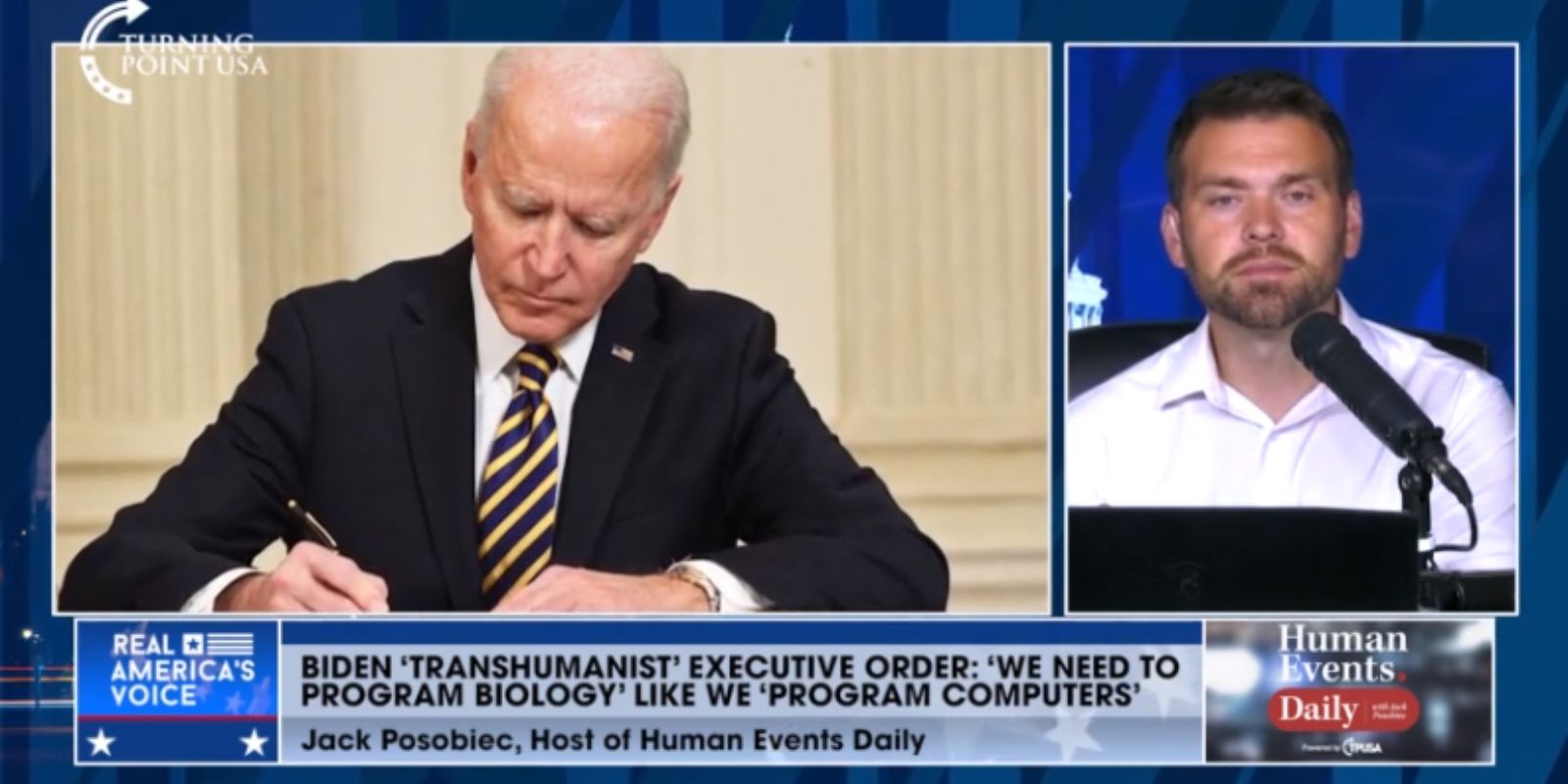 POSOBIEC: Biden's Transhumanist Agenda Is Pushing Society Into the Gattaca Age