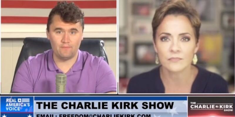 WATCH: Kari Lake Tells Charlie Kirk It Is Time to 'Get Rid of the Bureaucrats' and Vote Out 'Lifer Political Pawns'