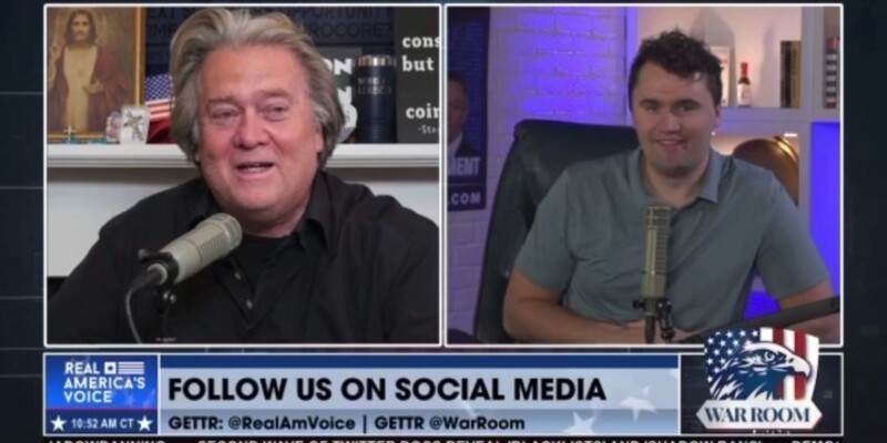 Steve Bannon and Charlie Kirk Discuss Being Shadow Banned on Twitter