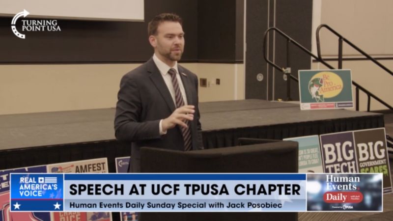 Posobiec at TPUSA: New Right Must Focus on 'Preserving Our Rights'