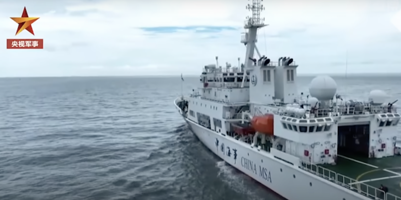 China Sails Warships Near Guam as Warning to U.S. Over Taiwan