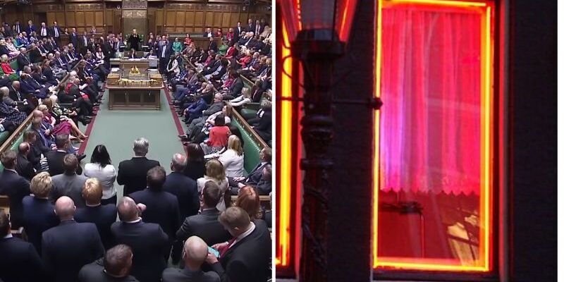 British MP makes 4 am phone call to colleague for help after finding himself naked in a brothel