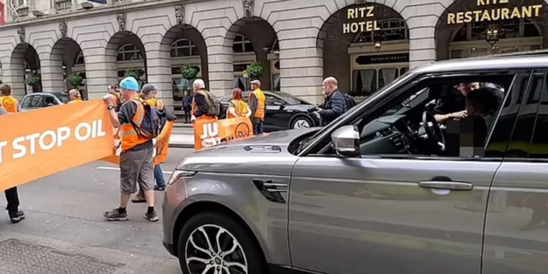 'Just Stop Oil' activists clog roads in London after coronation 