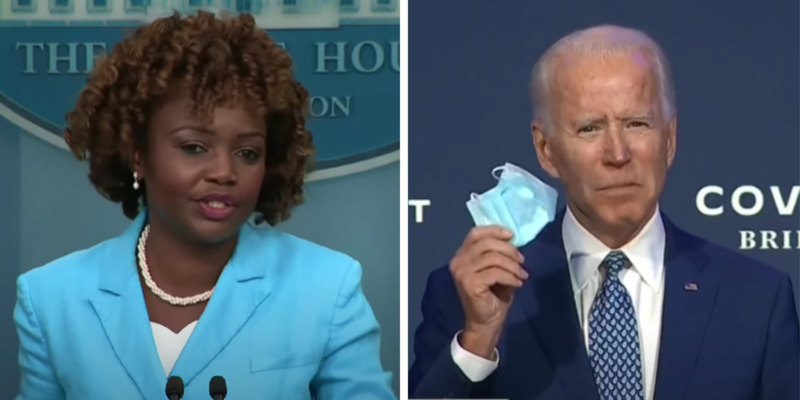 NICOLE RUSSELL: White House declares US is ‘not out of the pandemic’ but claims credit for success