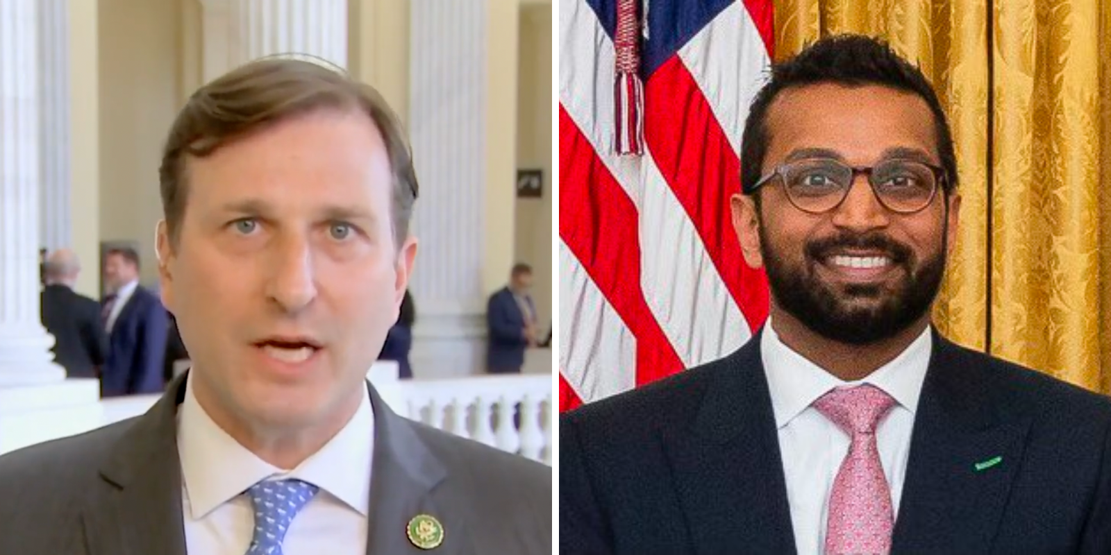 Democrat Rep Dan Goldman attacks Kash Patel for supporting brave FBI whistleblowers through his foundation