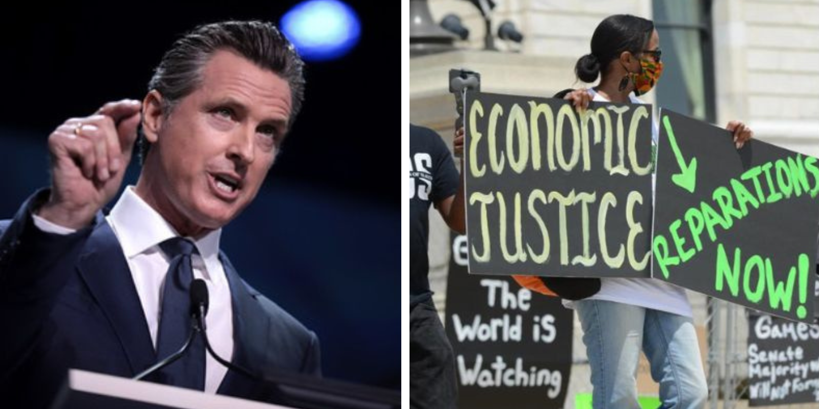 ADAM COLEMAN: Governor Newsom doesn't care about reparations–he never did