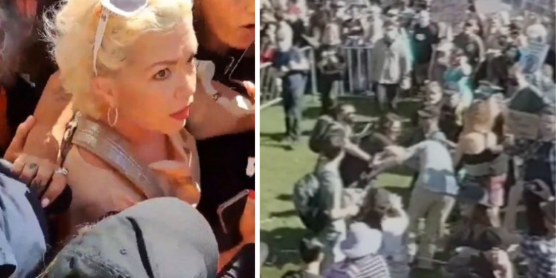 Man who assaulted elderly woman at New Zealand women's rights protest made to write apology letter, do community service–will serve no jail time