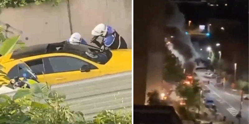 Police, rioters violently clash in Paris after police allegedly kill Algerian teen