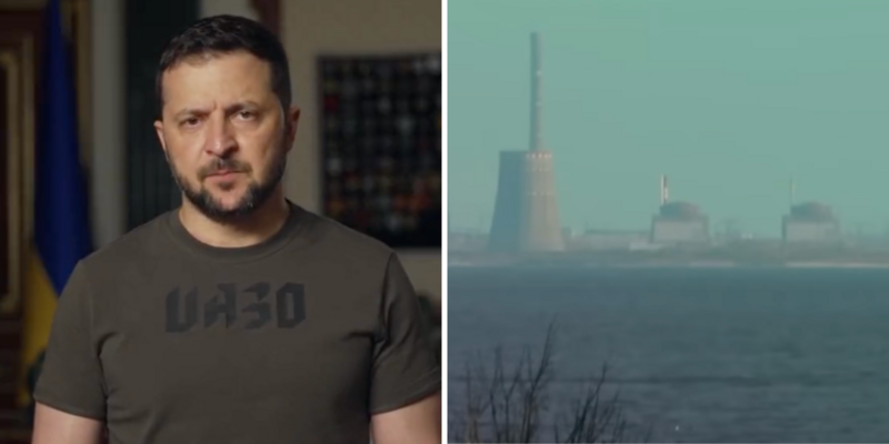 Zelensky addresses world, says Russia plans to attack the Zaporizhzhia nuclear power plant