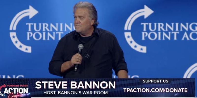 Steve Bannon declares Americans are in a ‘holy war against the Deep State,’ Trump is the ‘instrument for retribution’