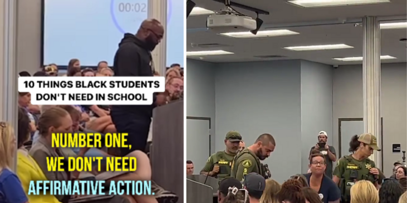 TPUSA contributor speaks out during hostile California school board meeting