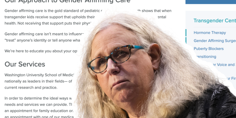 MORGONN MCMICHAEL: Rachel Levine praises clinic that pushes the term ‘Egg Producers’ for MOTHERS