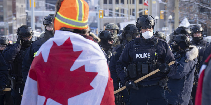 DAVID KRAYDEN: Canada puts its prize political Freedom Trucker dissidents on trial for peacefully protesting Trudeau’s Covid mandates