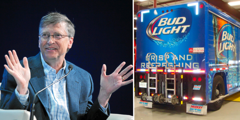 ERIN ELMORE: Bill Gates bets on Bud Light following Dylan Mulvaney disaster