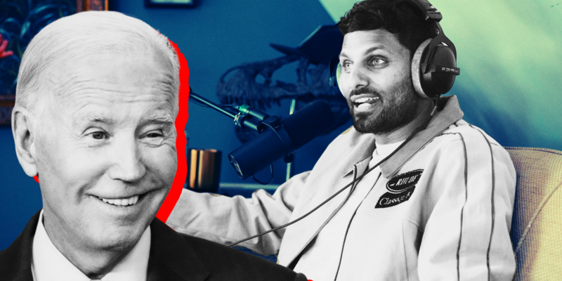 JOHN MAC GHLIONN: Joe Biden's favorite 'wellness' podcaster is a crackpot