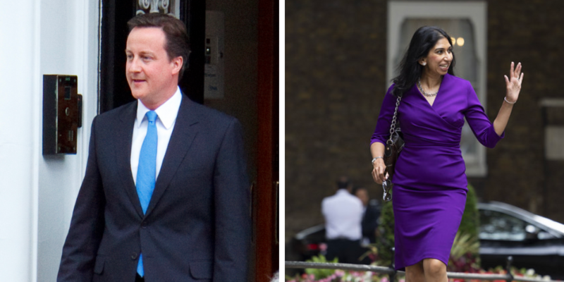 David Cameron takes seat in UK cabinet after interior minister ousted