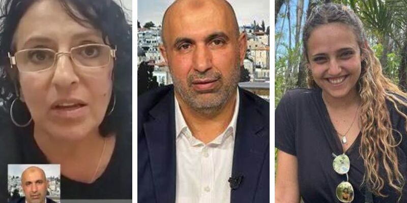 Al Jazeera ambushes mom of Israeli hostage, forces her to debate Hamas hostage chief on live TV