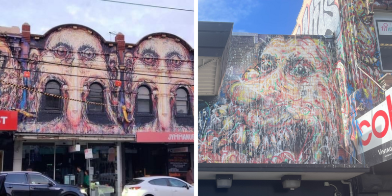 Melbourne city council removes 'anti-semitic' mural painted by graffiti mitigation project