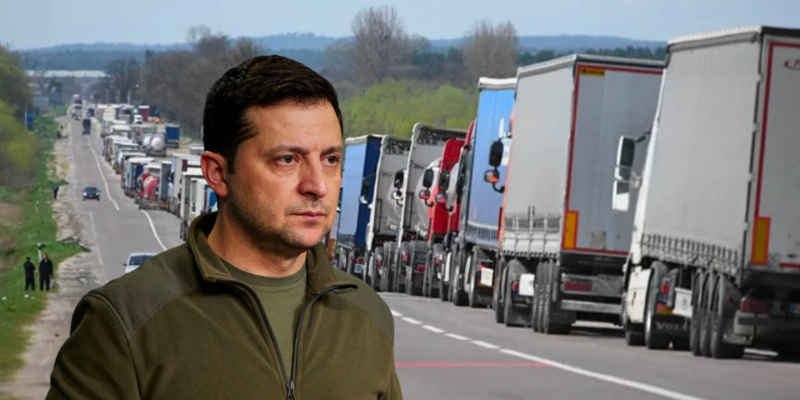 Polish, Hungarian, Slovakian truckers block Ukraine border to protest special privileges for Ukrainian truckers
