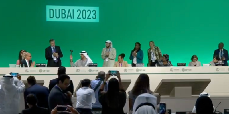 200 countries agree to drop fossil fuel use at Dubai climate summit