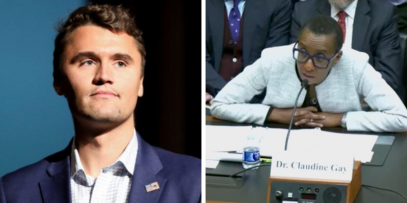 CHARLIE KIRK: Claudine Gay's 'entire academic career could be summarized as white man bad, give black people stuff'