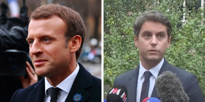 Emmanuel Macron appoints youngest prime minister in French history in bid to shore up votes