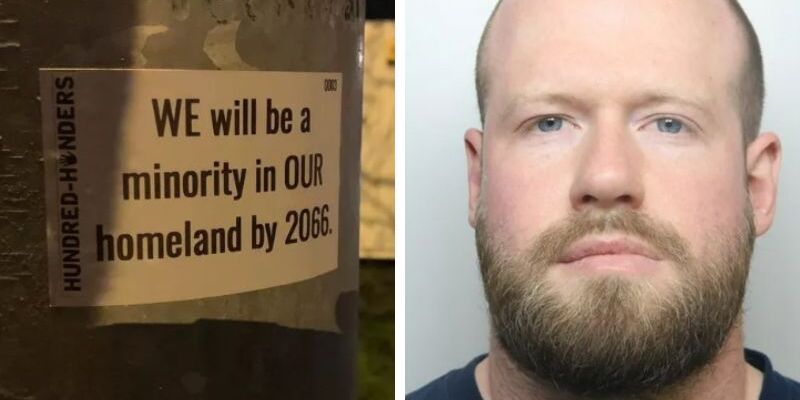 British man sentenced to 2 years in jail over anti-immigration stickers