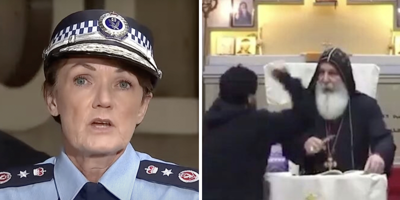Sydney church stabbing being investigated as a 'terrorist incident,' suspect is 15: report