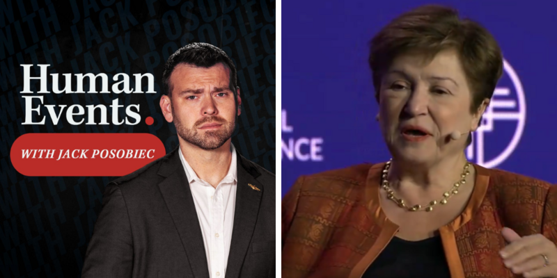 Jack Posobiec on IMF head praising US immigration surge for keeping wages low:  This benefits the elites who 'view you as debt pigs'