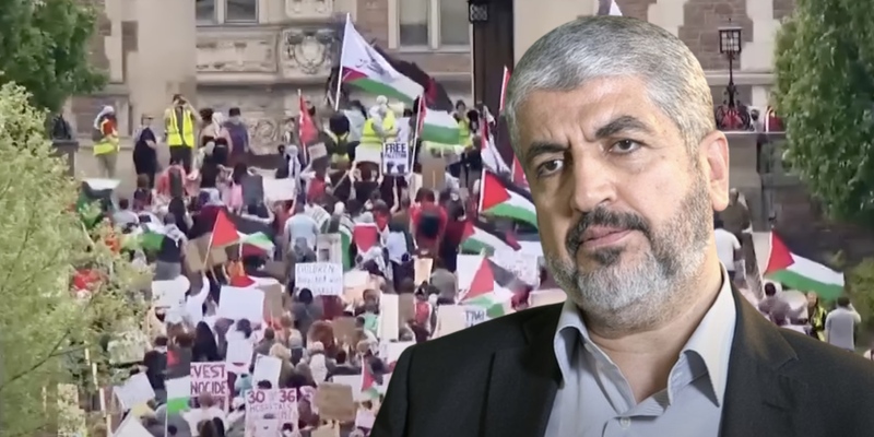 Hamas head praises 'student flood' of Gaza activists at western universities
