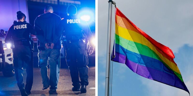Homeless man arrested in southwest England over Pride flag fire