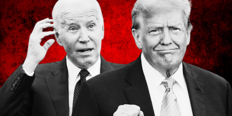 KENNY CODY: Trump's war on Biden is working