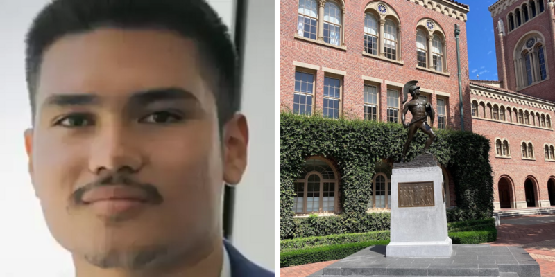 CHRISSY CLARK: USC student arrested after stabbing a homeless man who broke into his car