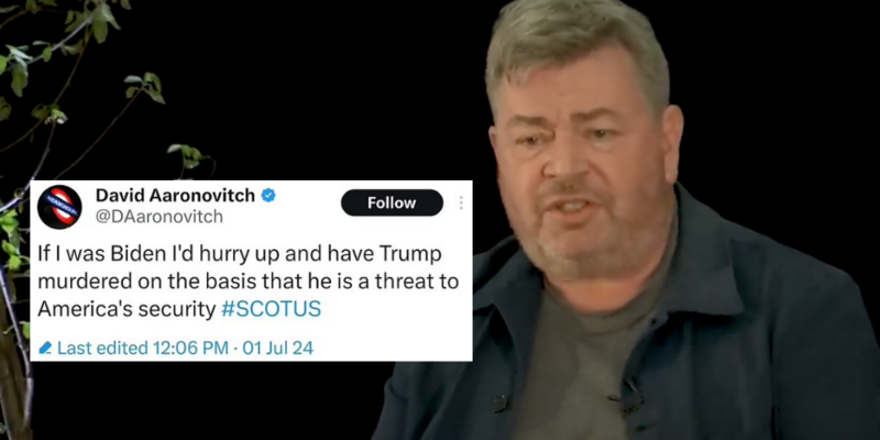 BBC presenter urges Biden to 'hurry up and have Trump murdered' in now-deleted post